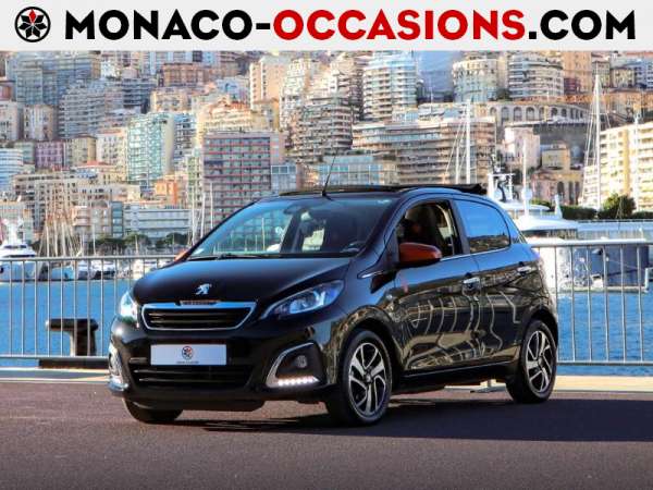 Peugeot-108-VTi 72 Top! Roland Garros 5p-Occasion Monaco