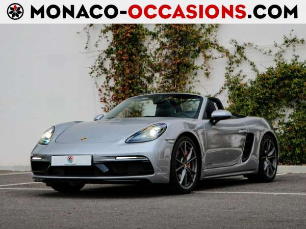 Porsche-718 Boxster-2.5 365ch GTS PDK Euro6d-T-Occasion Monaco