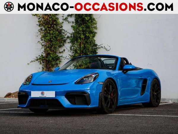 Porsche-718 Spyder-4.0 420ch PDK-Occasion Monaco