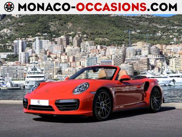 Porsche-911 Cabriolet-3.8 580ch Turbo S PDK-Occasion Monaco