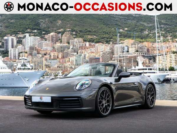 Porsche-911 Cabriolet-3.0 385ch-Occasion Monaco