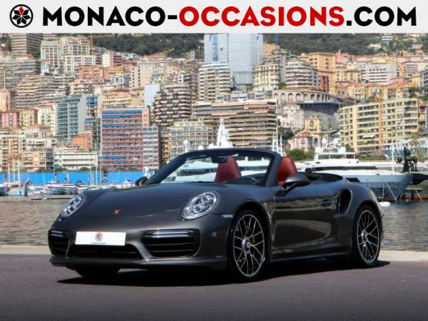 Porsche-911 Cabriolet-3.8 580ch Turbo S PDK-Occasion Monaco
