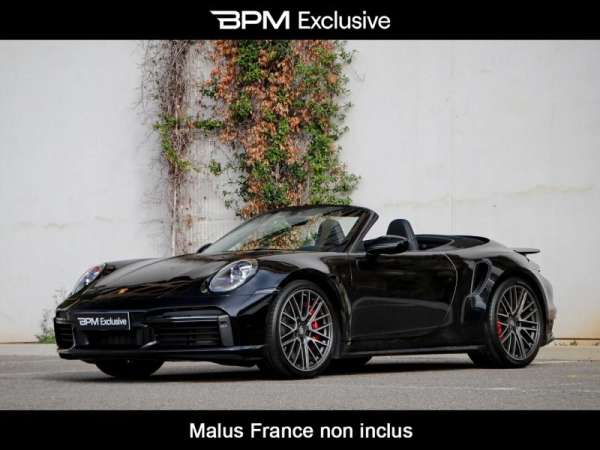 Porsche-911 Cabriolet-3.7 580ch Turbo PDK-Occasion Monaco