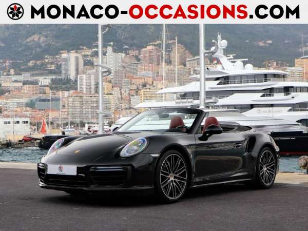Porsche-911 Cabriolet-3.8 540ch Turbo PDK-Occasion Monaco