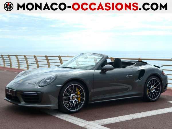 Porsche-911 Cabriolet-3.8 580ch Turbo S PDK-Occasion Monaco