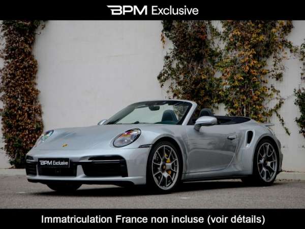 Porsche-911 Cabriolet-3.7 650ch Turbo S PDK-Occasion Monaco