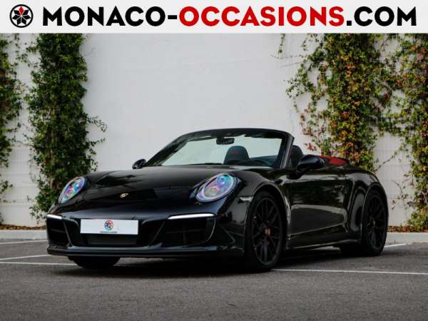 Porsche-911-(991) (2) Cabriolet 3.0 450 Carrera 4 GTS PDK-Occasion Monaco