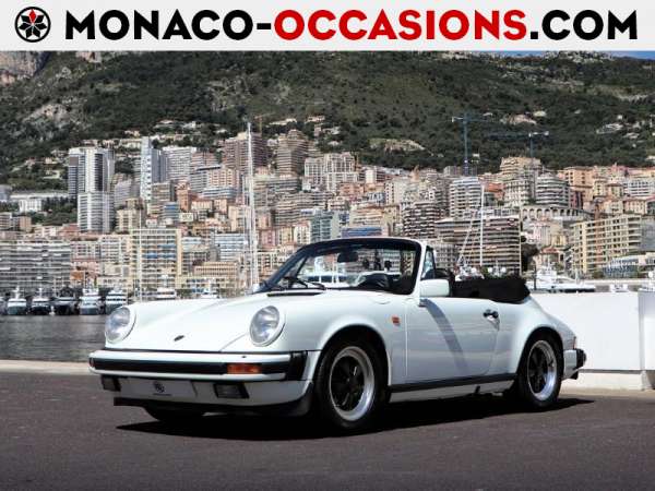 Porsche-911-CARRERA 3.2L Cabriolet-Occasion Monaco