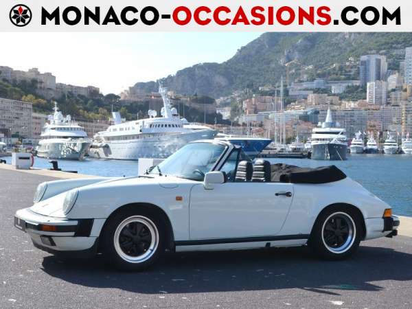Porsche-911-CARRERA 3,2L Cabriolet-Occasion Monaco