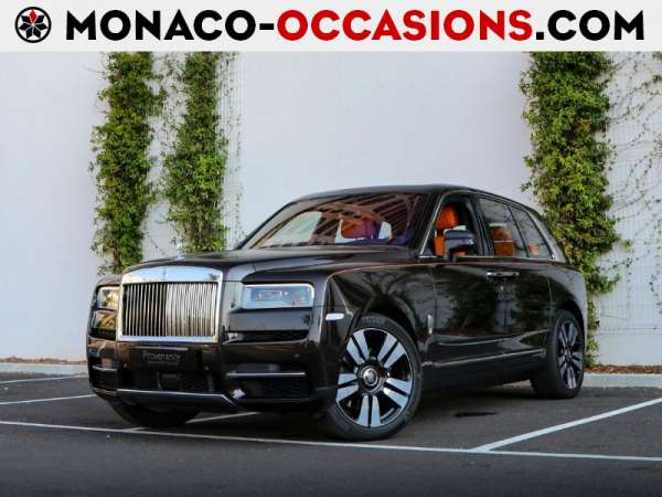 Rolls-Royce-Cullinan-V12 6.75 Bi-Turbo 571ch-Occasion Monaco