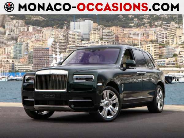 Rolls-Royce-Cullinan-V12 6.75 Bi-Turbo 571ch-Occasion Monaco