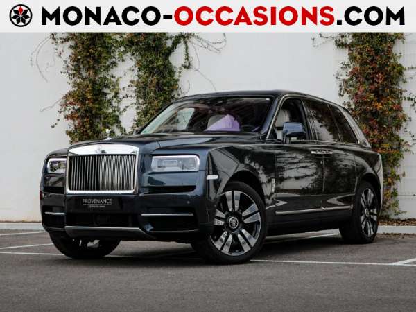 Rolls-Royce-Cullinan-V12 6.75 Bi-Turbo 571ch-Occasion Monaco