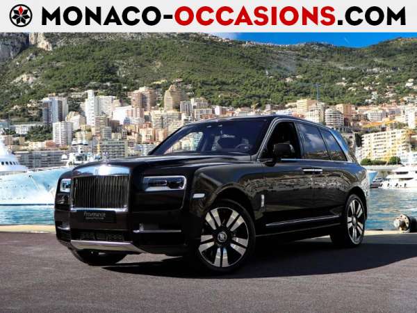 Rolls-Royce-Cullinan-V12 6.75 Bi-Turbo 571ch-Occasion Monaco