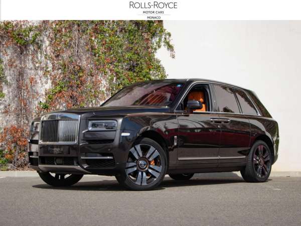 Rolls-Royce-Cullinan-V12 6.75 Bi-Turbo 571ch-Occasion Monaco