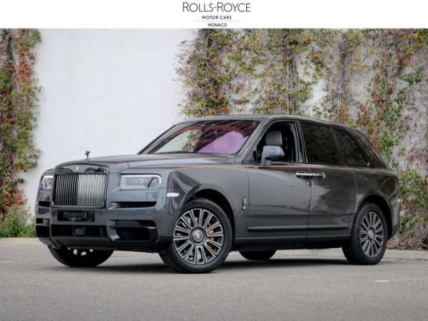 Rolls-Royce-Cullinan-V12 6.75 Bi-Turbo 600ch Black Badge-Occasion Monaco