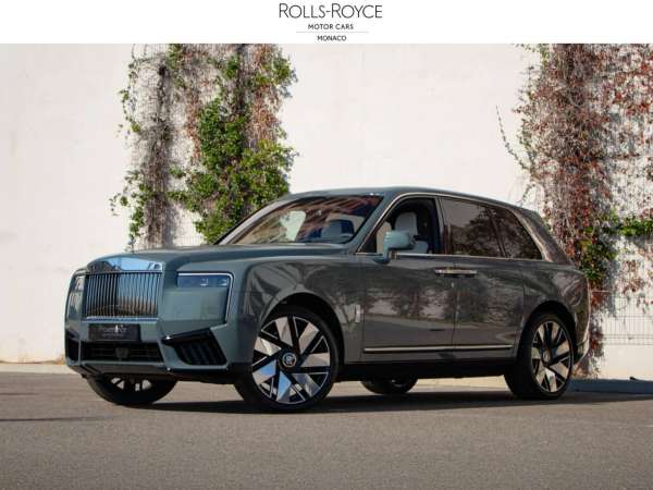 Rolls-Royce-Cullinan-V12 6.75 Bi-Turbo 571ch-Occasion Monaco