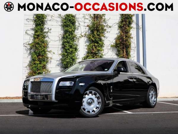 Rolls-Royce-Ghost-V12 6.6 571ch-Occasion Monaco