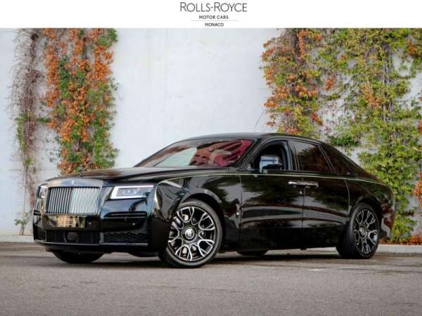 Rolls-Royce-Ghost-V12 6.6 600ch Black Badge-Occasion Monaco