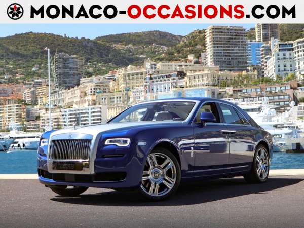 Rolls-Royce-Ghost-V12 6.6 571ch-Occasion Monaco
