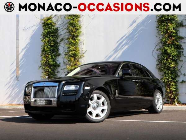 Rolls-Royce-Ghost-V12 6.6 571ch-Occasion Monaco