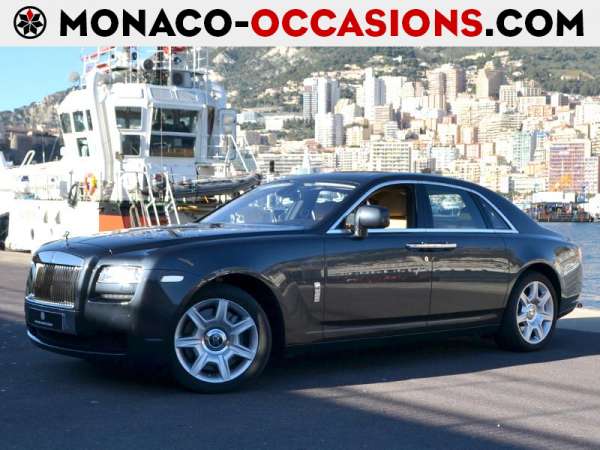 Rolls-Royce-Ghost-V12 6.6 570ch-Occasion Monaco
