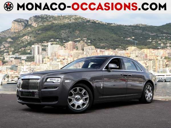 Rolls-Royce-Ghost-V12 6.6 570ch Série II-Occasion Monaco