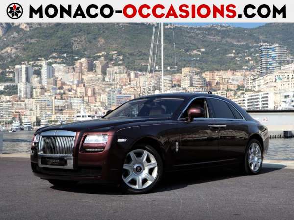 Rolls-Royce-Ghost-V12 6.6 570ch-Occasion Monaco