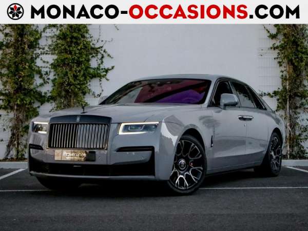 Rolls-Royce-Ghost-V12 6.6 600ch Black Badge-Occasion Monaco