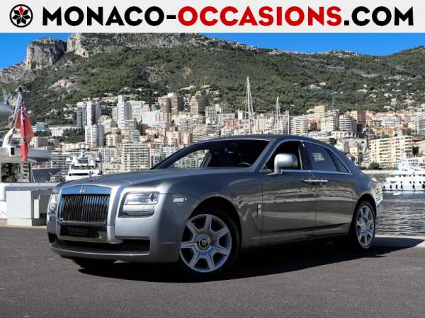 Rolls-Royce-Ghost-V12 6.6 571ch-Occasion Monaco