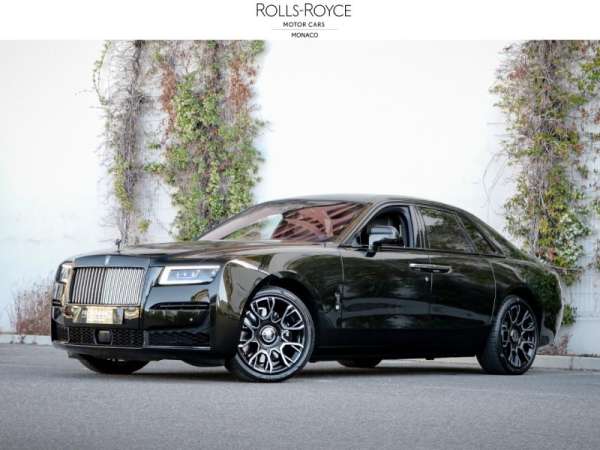 Rolls-Royce-Ghost-V12 6.6 600ch Black Badge-Occasion Monaco