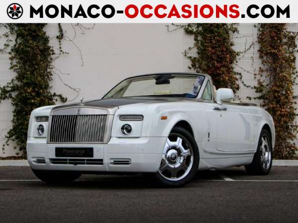 Rolls-Royce-Phantom Drophead-V12 6.75 460ch-Occasion Monaco