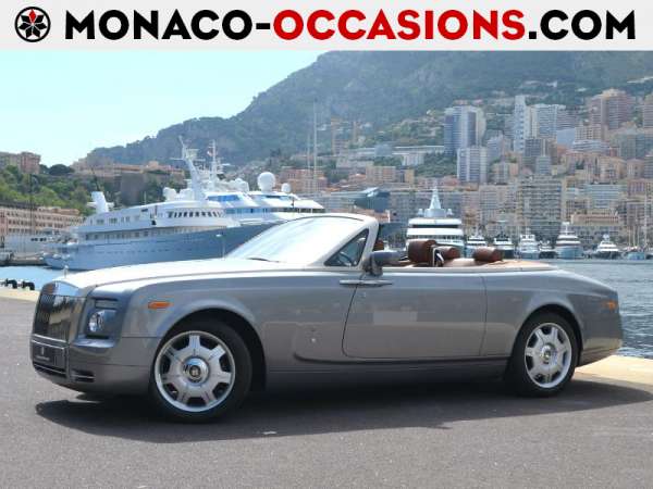 Rolls-Royce-Phantom Drophead-V12 6.75 460ch-Occasion Monaco