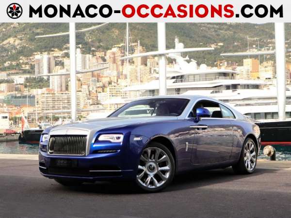 Rolls-Royce-Wraith-V12 632ch-Occasion Monaco