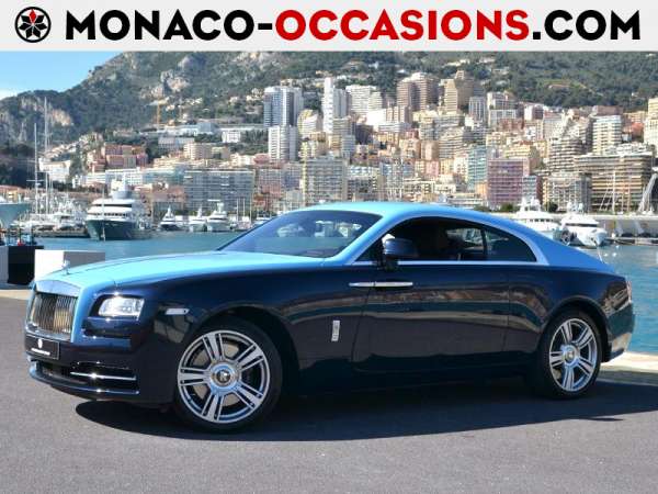Rolls-Royce-Wraith-V12 632ch-Occasion Monaco