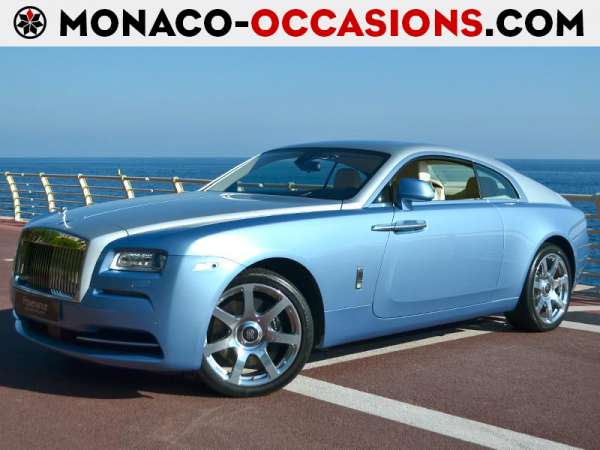 Rolls-Royce-Wraith-V12 632ch-Occasion Monaco