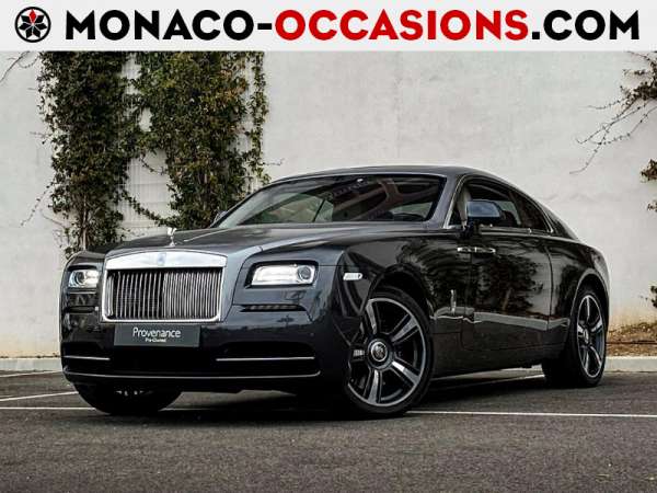 Rolls-Royce-Wraith-V12 632ch-Occasion Monaco