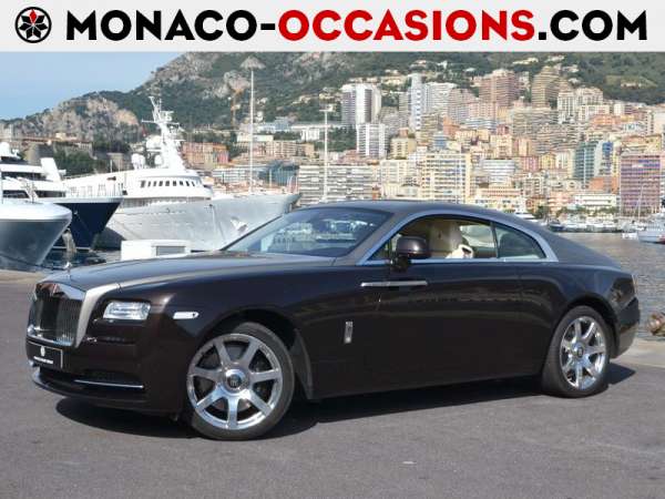 Rolls-Royce-Wraith-V12 632ch-Occasion Monaco