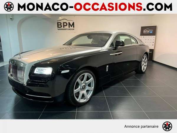 Rolls-Royce-Wraith-V12 632ch-Occasion Monaco