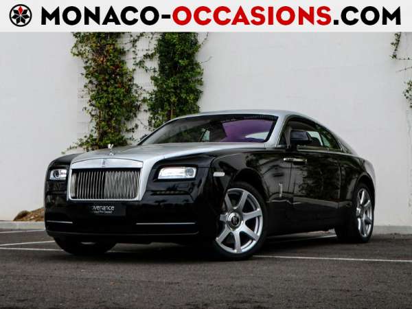 Rolls-Royce-Wraith-V12 632ch-Occasion Monaco