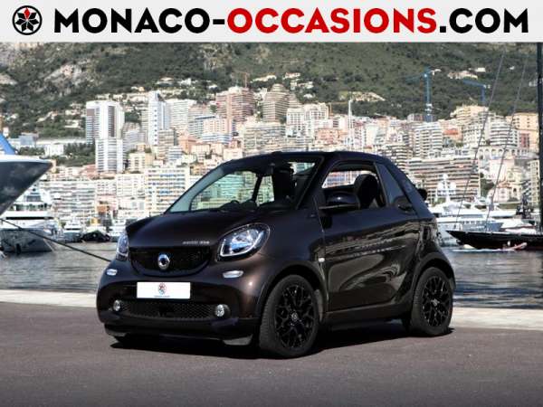 smart-Fortwo Cabriolet-Electrique 82ch prime-Occasion Monaco