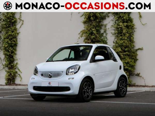 smart-Fortwo Cabriolet-Electrique 82ch passion-Occasion Monaco