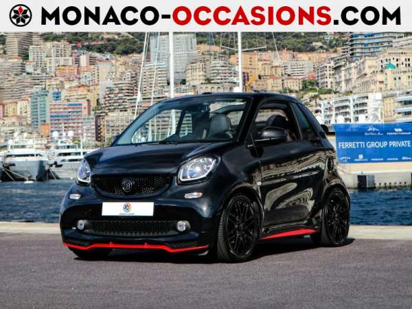 smart-Fortwo Cabriolet-109ch Brabus Xclusive twinamic-Occasion Monaco