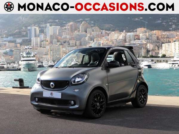 smart-Fortwo Cabriolet-Electrique 82ch prime-Occasion Monaco