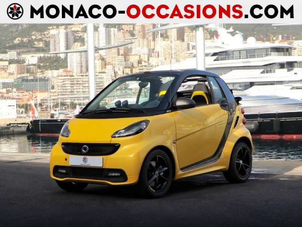 smart-Fortwo Cabriolet-84ch Turbo Cityflame Softouch-Occasion Monaco