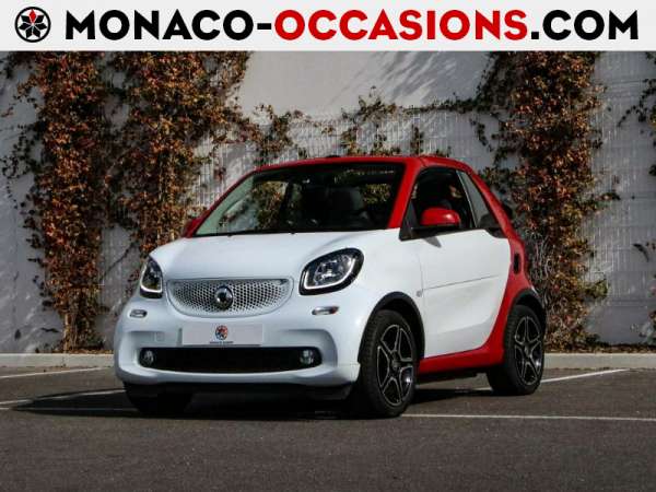 smart-Fortwo Cabriolet-90ch prime twinamic E6c-Occasion Monaco