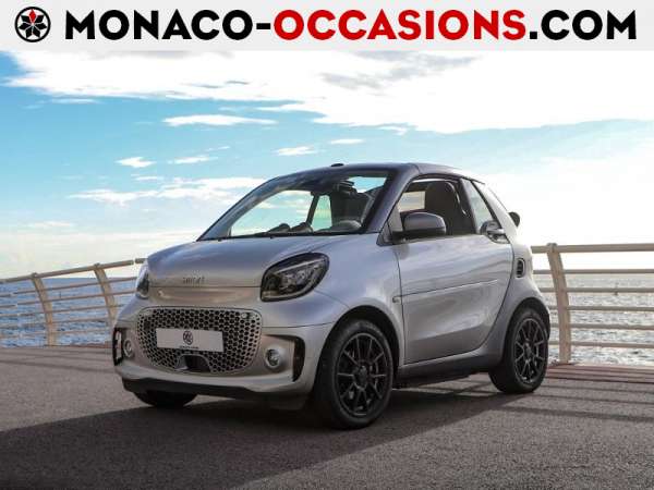 smart-Fortwo Cabriolet-Electrique 82ch prime-Occasion Monaco