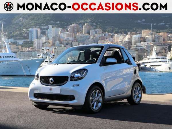 smart-Fortwo Cabriolet-Electrique 82ch passion-Occasion Monaco