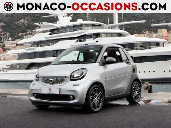 smart-Fortwo Cabriolet-Electrique 82ch prime-Occasion Monaco