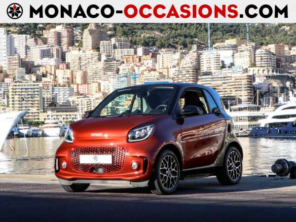 smart-Fortwo Coupe-Electrique 82ch prime-Occasion Monaco