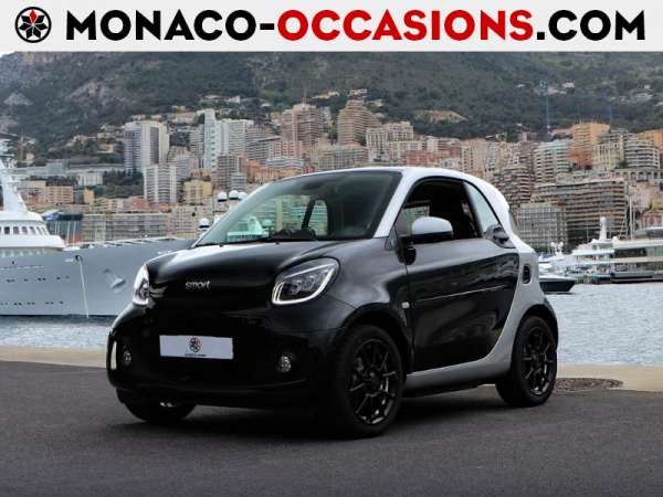 smart-Fortwo Coupe-Electrique 82ch prime-Occasion Monaco